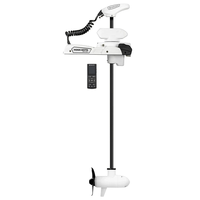 MINN KOTA RIPTIDE INSTINCT Quest brushless trolling motor. 24/36V, 90/115# thrust, 72" shaft