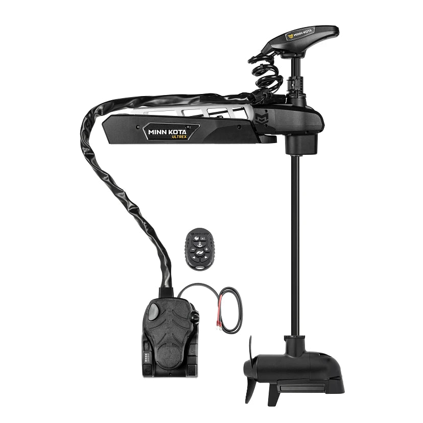 MINN KOTA ULTREX Quest brushless trolling motor. 24/36V, 90/115# thrust, 45" shaft. Dual spectrum chirp