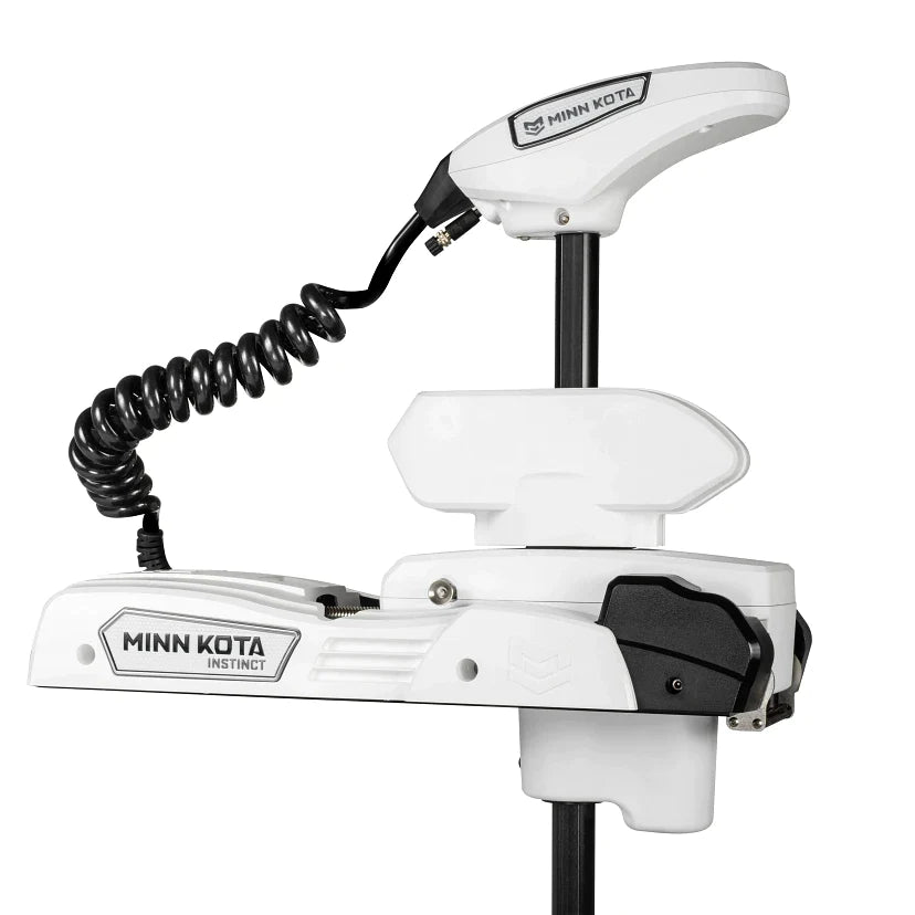 MINN KOTA RIPTIDE INSTINCT brushless trolling motor. 24/36V, 90/115# thrust, 72" shaft