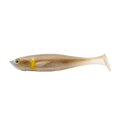 Geecrack Crackdown 6 inch line-through soft swimbait in Biwako Ayu #001