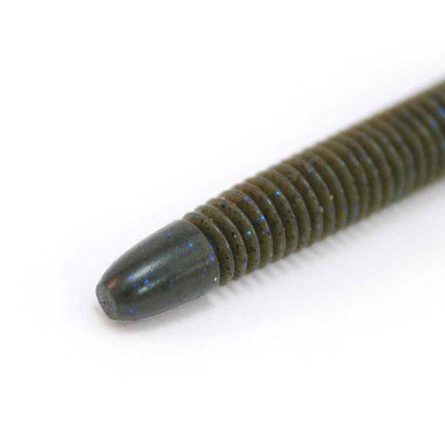 Geecrack Bellows Stick 5.8 inch soft stick bait in Green Pumpkin Blue Flake #023