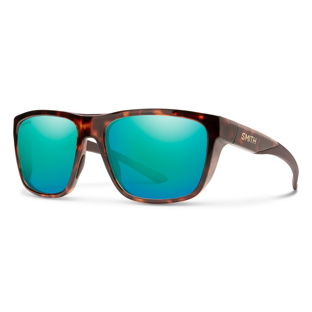 Smith Barra sunglasses — Tortoise | ChromaPop Polarized Opal Mirror