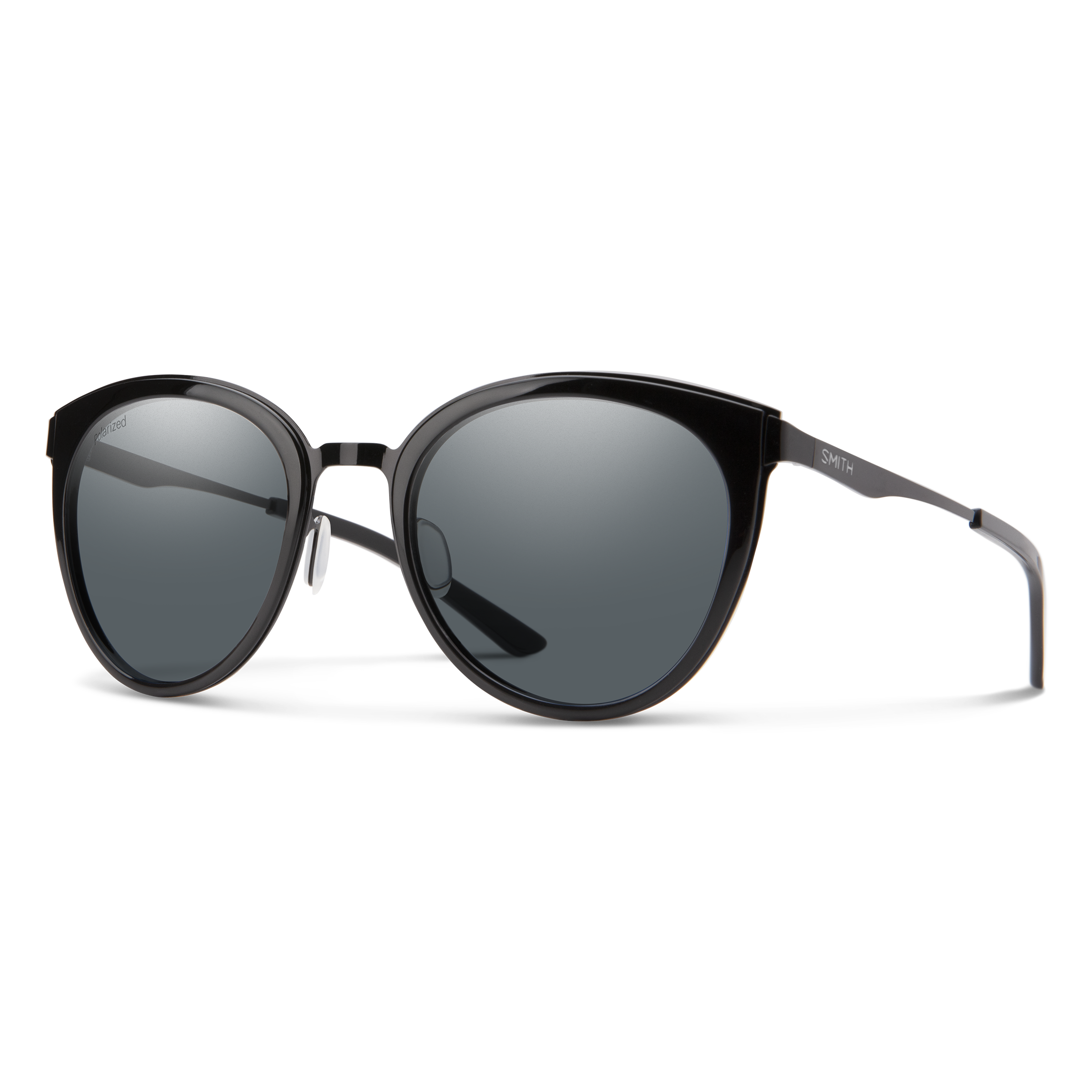 Smith Somerset sunglasses — Black | Polarized Gray