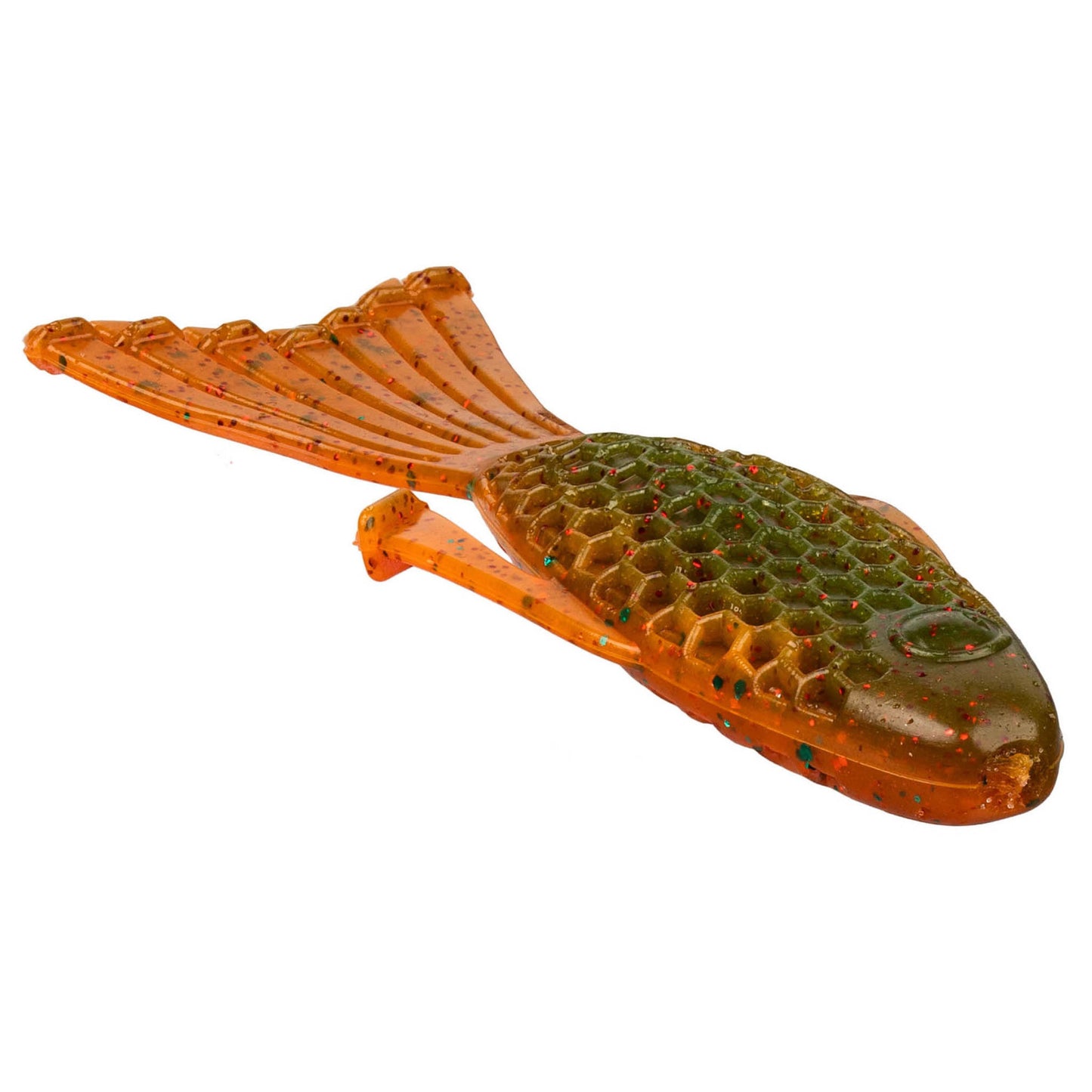 NetBait HexTek Bull Bream 4 inch bluegill bait in Pumpkin Spice
