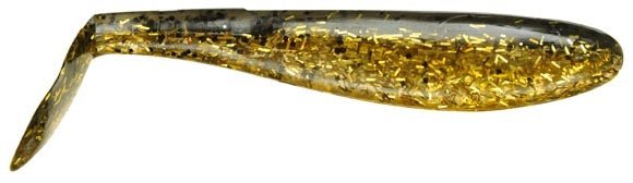 DOA C.A.L. 4 inch Shad Tail — GOLD RUSH