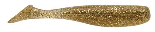 DOA C.A.L. 3-inch shad tail — GOLD GLITTER