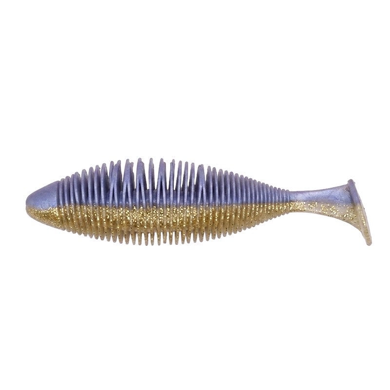 Geecrack Bellows Shad Swimmer 7 inch soft swimbait in Sexy Shad #048
