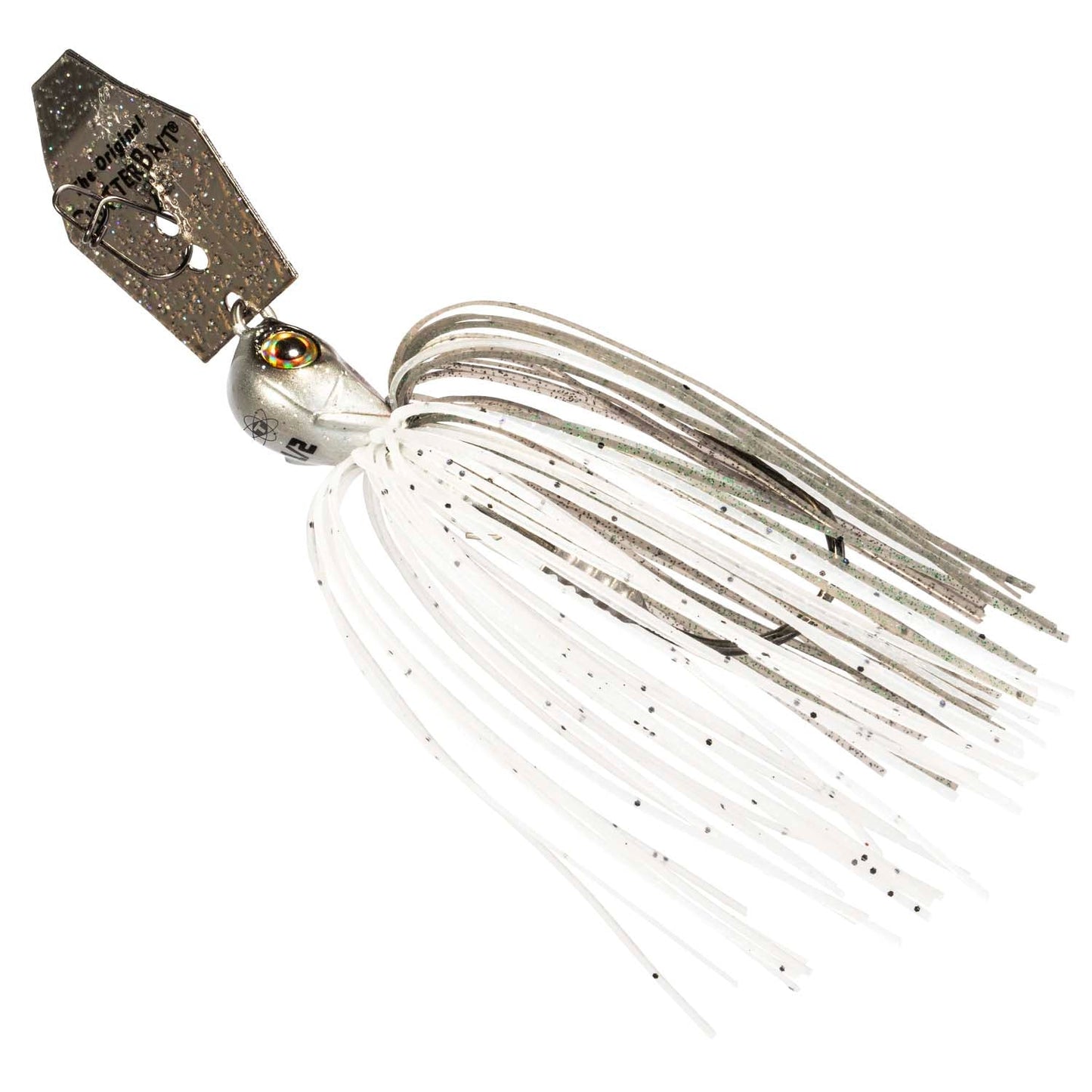 Z-Man Tungsten ChatterBait Elite EVO bladed jig, 1/2 oz, Electric Shad color
