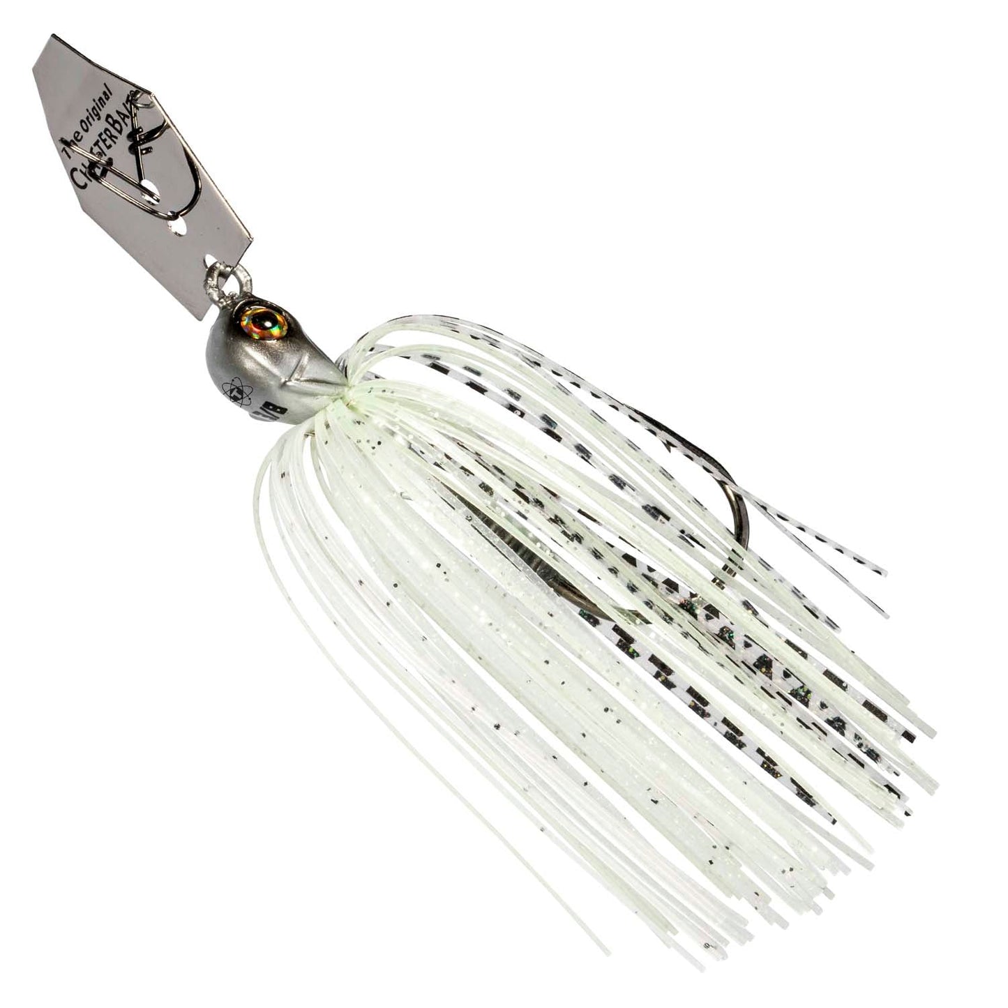 Z-Man Tungsten ChatterBait Elite EVO bladed jig, 3/8 oz, Spot Remover color