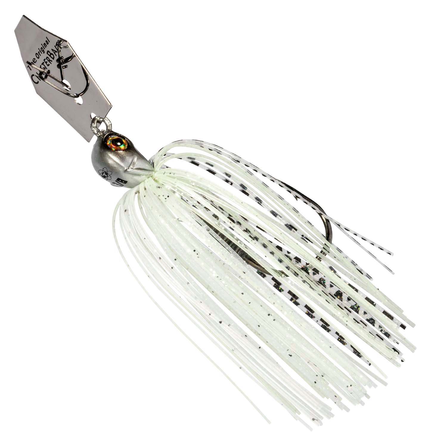 Z-Man Tungsten ChatterBait Elite EVO bladed jig, 3/8 oz, Spot Remover color