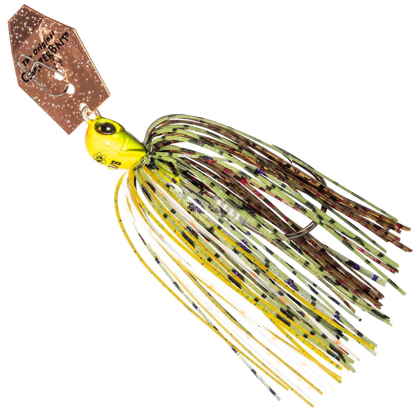 Z-Man Tungsten ChatterBait Elite EVO bladed jig, 3/8 oz, Bluegill color