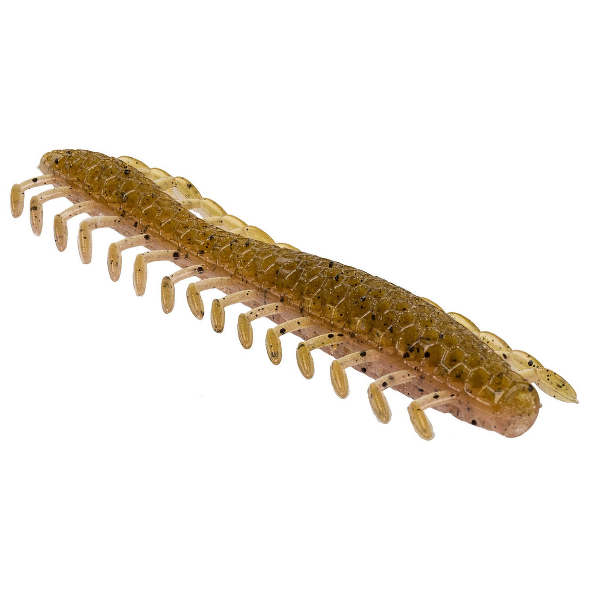 NetBait HexTek Dirty 30 5 inch soft plastic worm in GP Violet, showing the 30 forward-facing legs