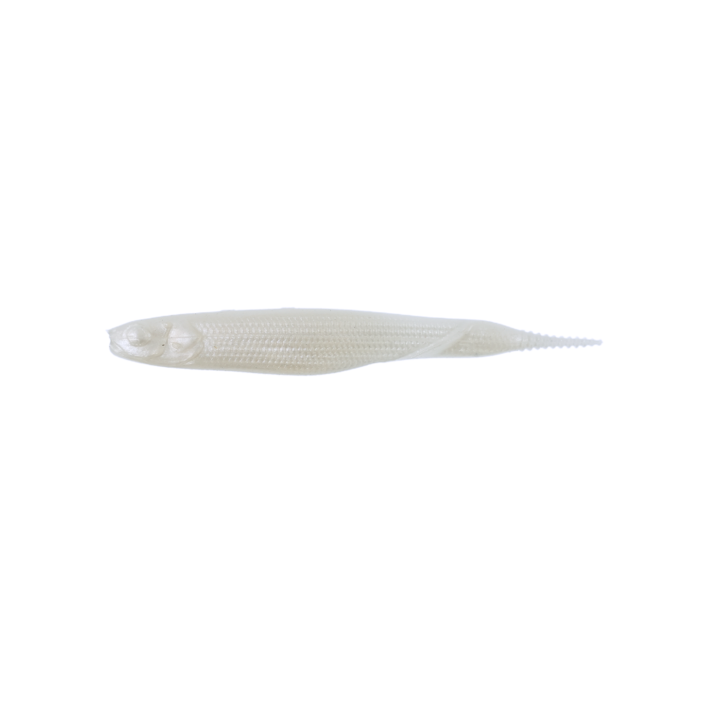 Missile Baits Freedom Flyer soft plastic minnow in Pearl White