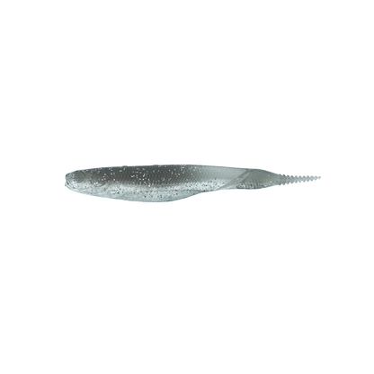 Missile Baits Freedom Flyer soft plastic minnow in Silver Shiner