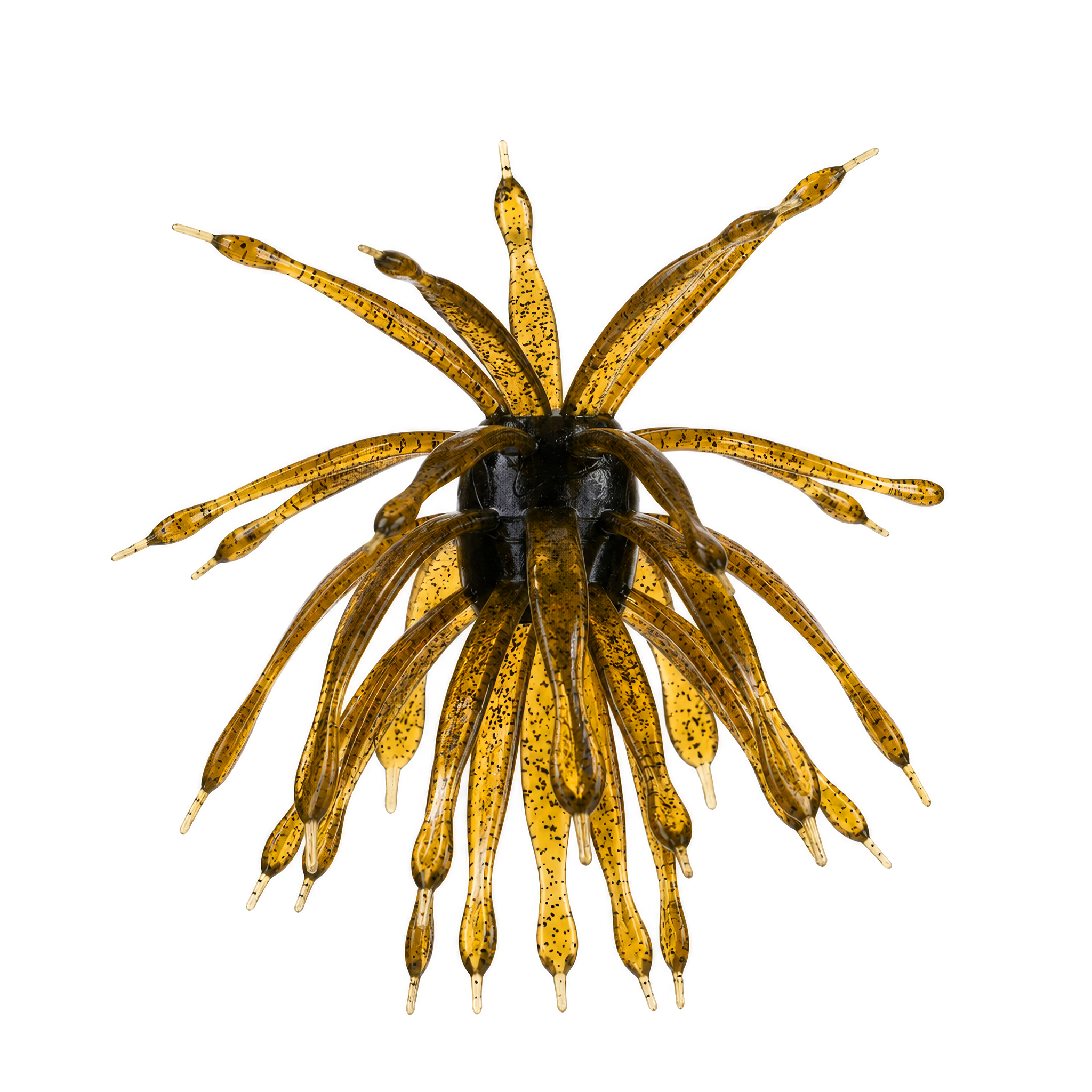 6th Sense Abstract urchin-style soft plastic bait in Green Pumpkin
