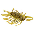 NetBait HexTek Virus 2.25 inch creature bait in Green Pumpkin