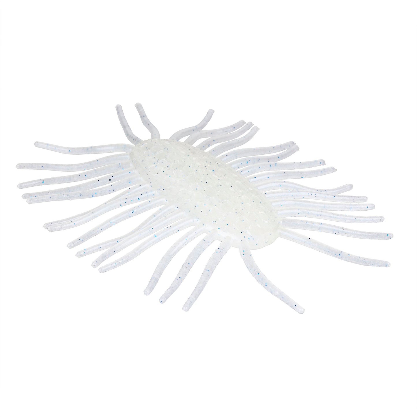NetBait HexTek Virus 2.25 inch creature bait in Crystal Blue