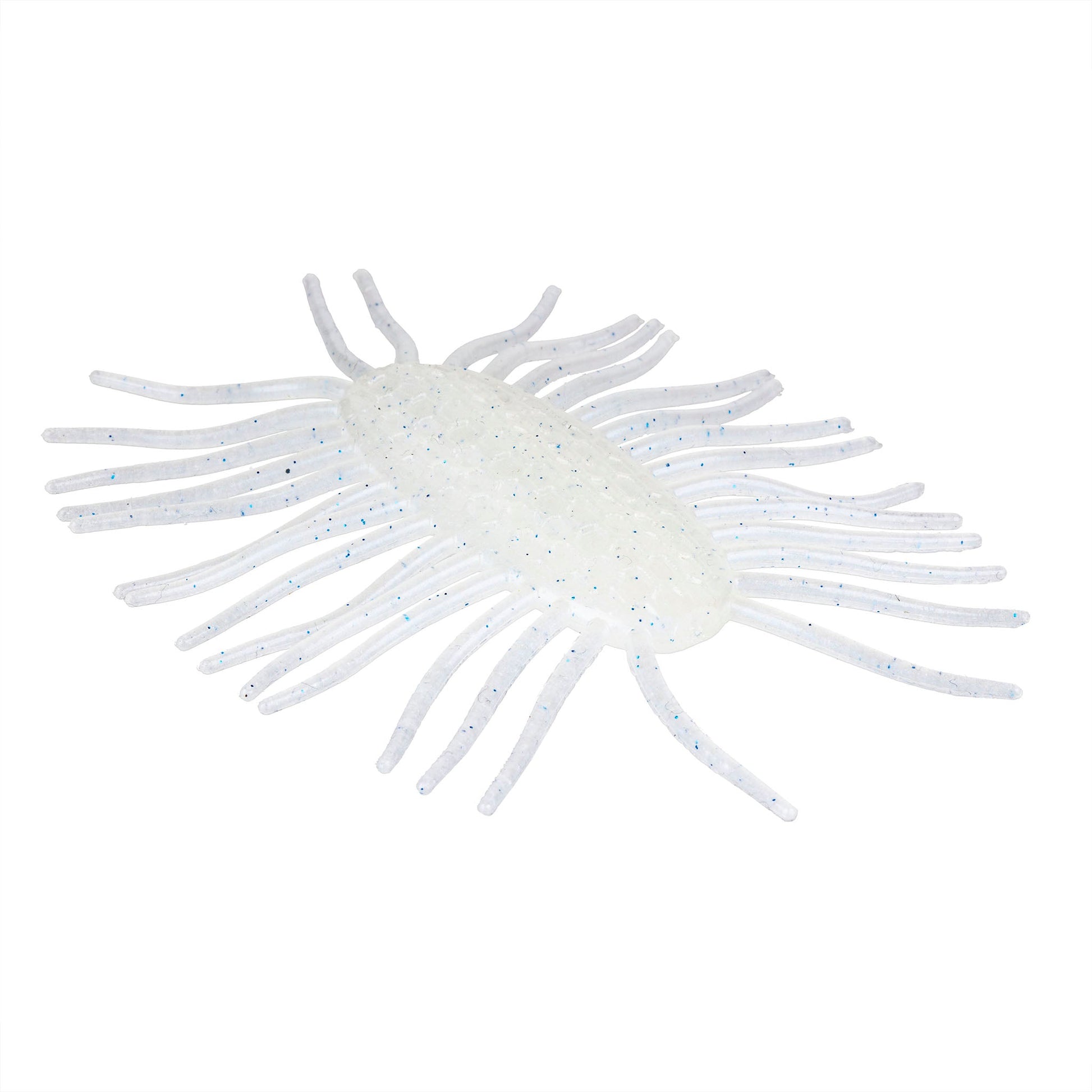 NetBait HexTek Virus 2.25 inch creature bait in Crystal Blue