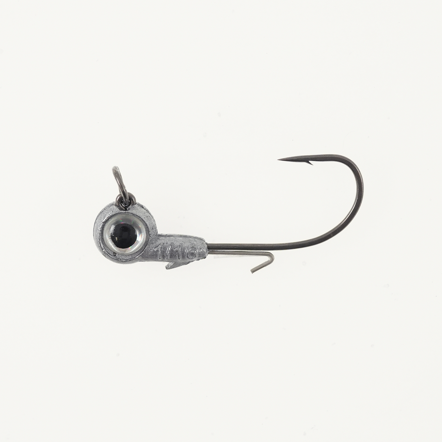 Missile Jigs Eye Roll jig head 1/0 hook 1/16 oz with silver 3D eye