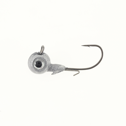 Missile Jigs Eye Roll jig head 1/0 hook 1/4 oz with silver 3D eye