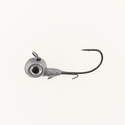 Missile Jigs Eye Roll jig head 1/0 hook 3/16 oz with silver 3D eye