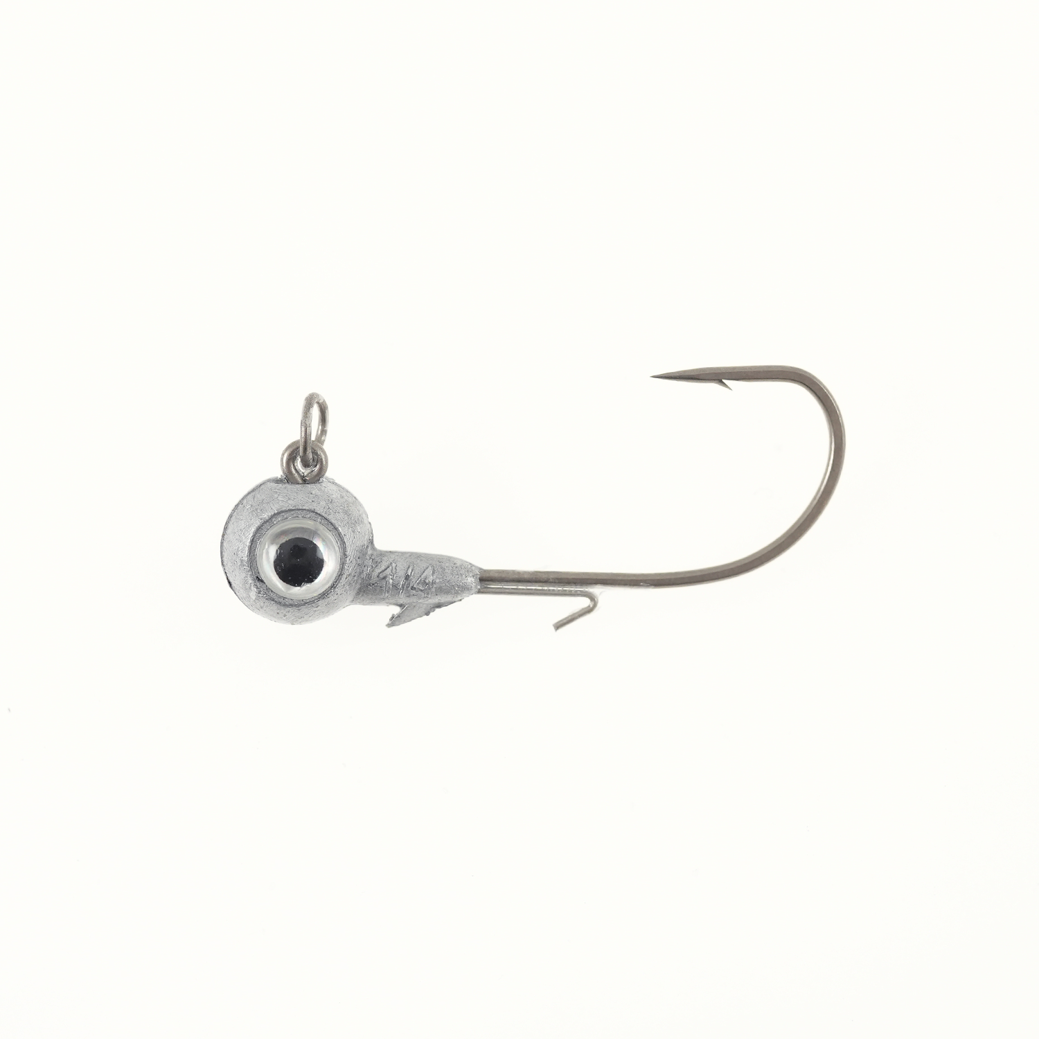 Missile Jigs Eye Roll jig head 3/0 hook 1/4 oz with silver 3D eye