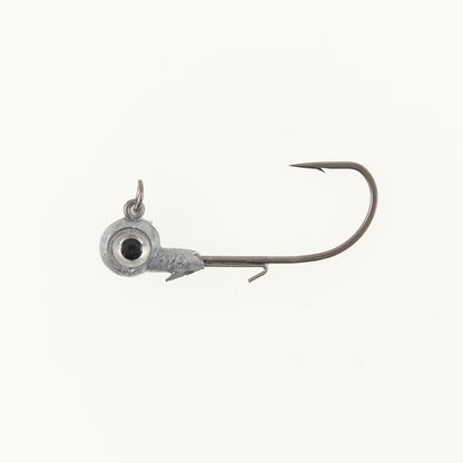 Missile Jigs Eye Roll jig head 3/0 hook 1/8 oz with silver 3D eye
