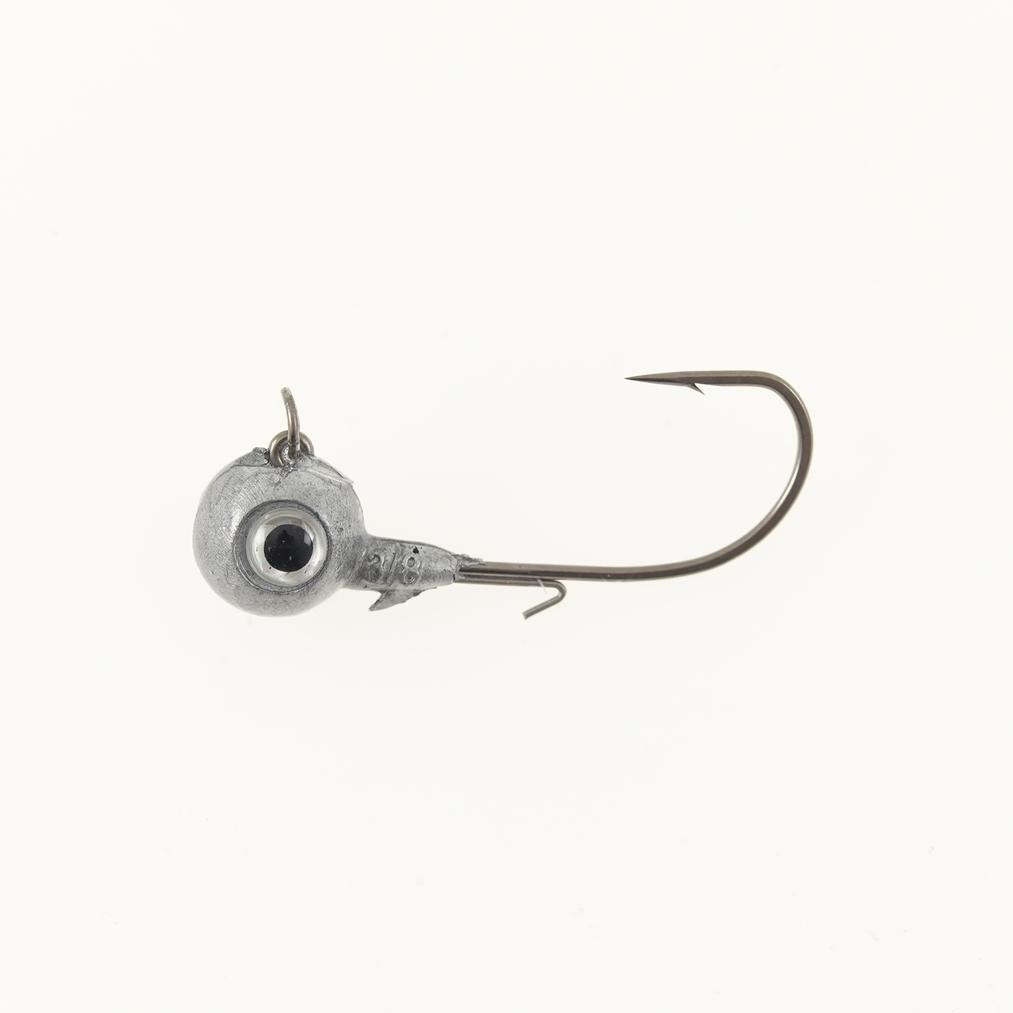Missile Jigs Eye Roll jig head 3/0 hook 3/8 oz with silver 3D eye