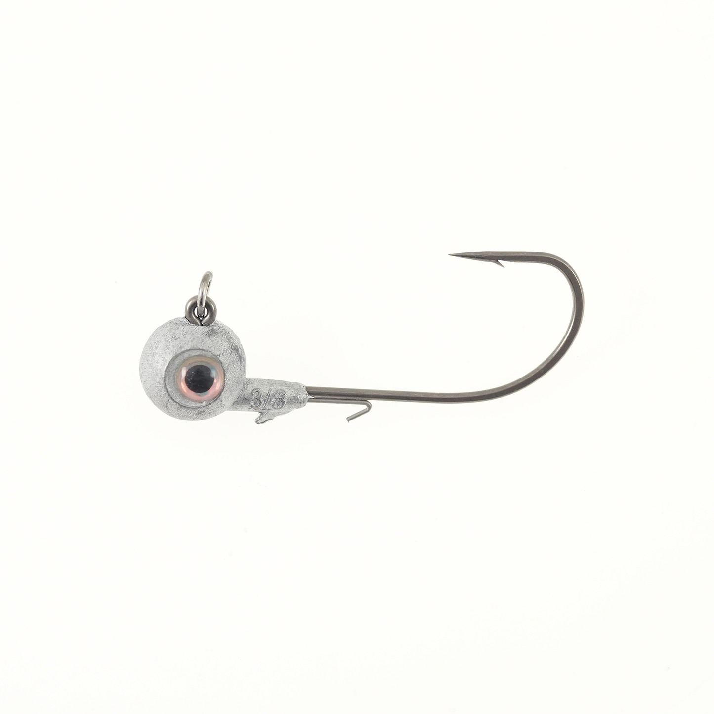 Missile Jigs Eye Roll jig head 5/0 hook 3/8 oz with silver 3D eye