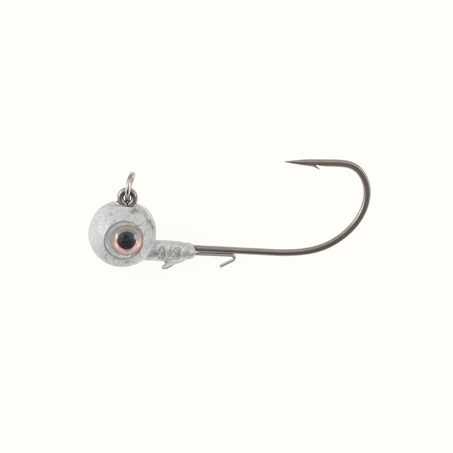 Missile Jigs Eye Roll jig head 5/0 hook 3/8 oz with silver 3D eye