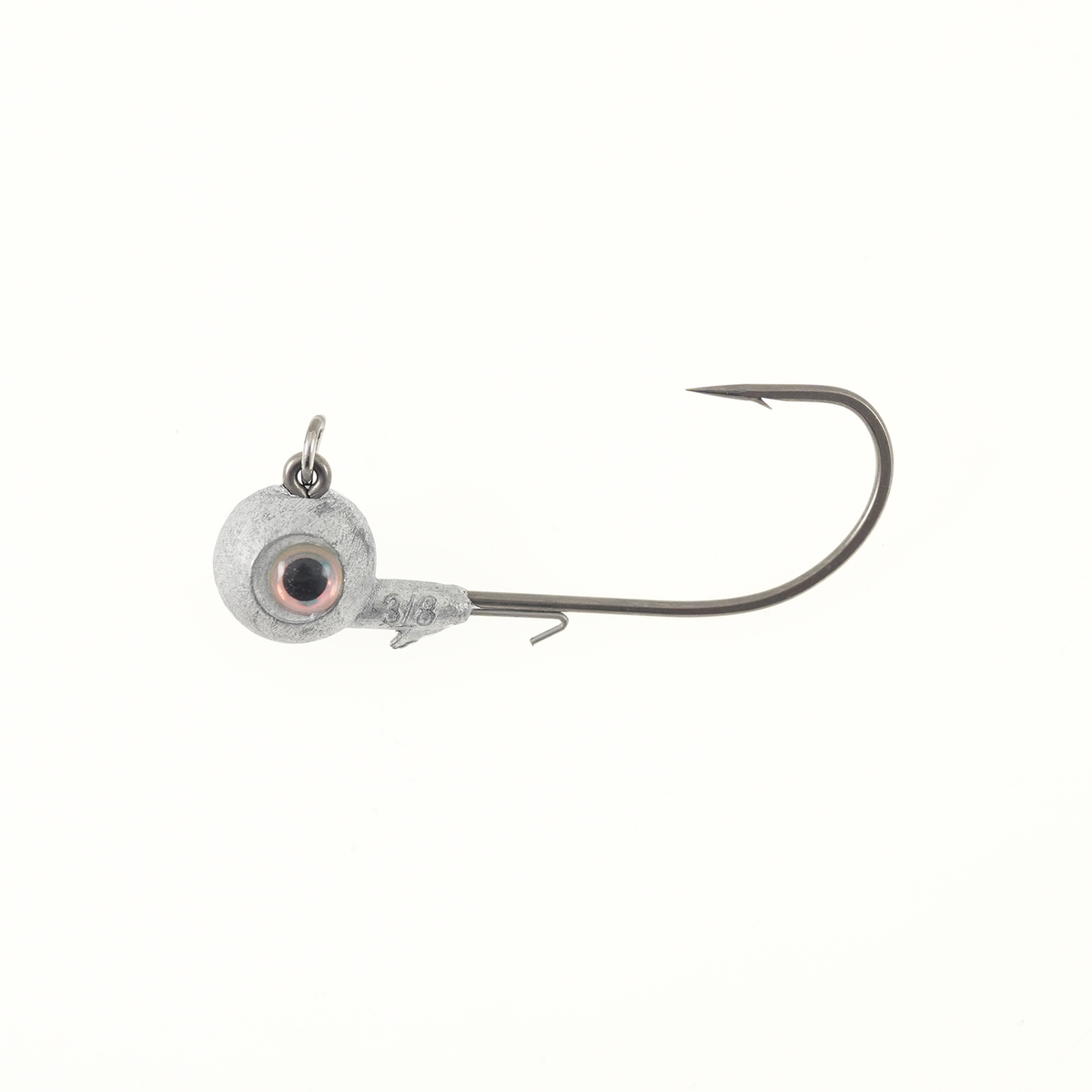 Missile Jigs Eye Roll jig head 5/0 hook 3/8 oz with silver 3D eye