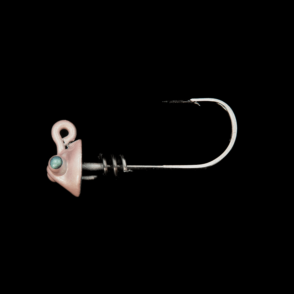 NLBN 4-inch shrimp jig head — NDOP