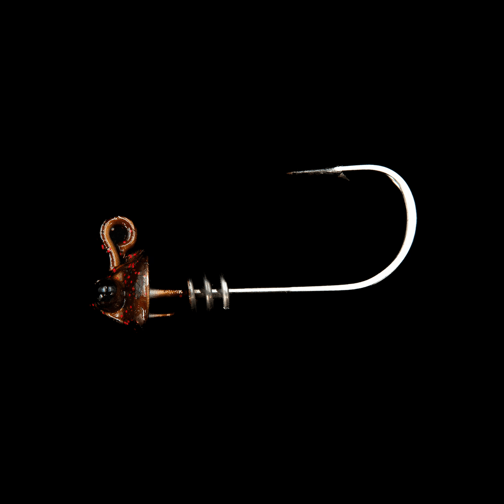 NLBN 4-inch shrimp jig head — Old Bay