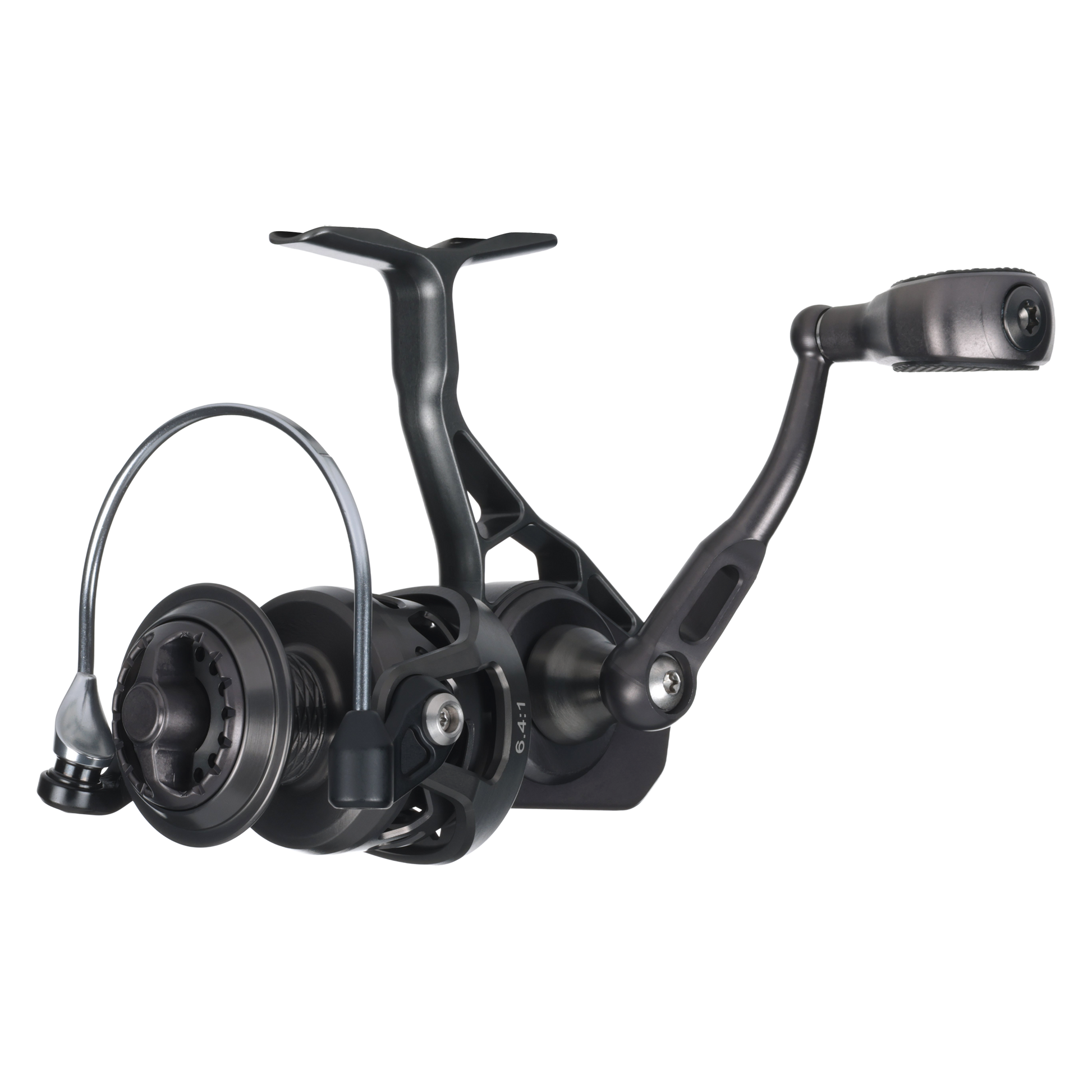 Bates SAM 2500 size 250 inshore spinning reel, top-down view