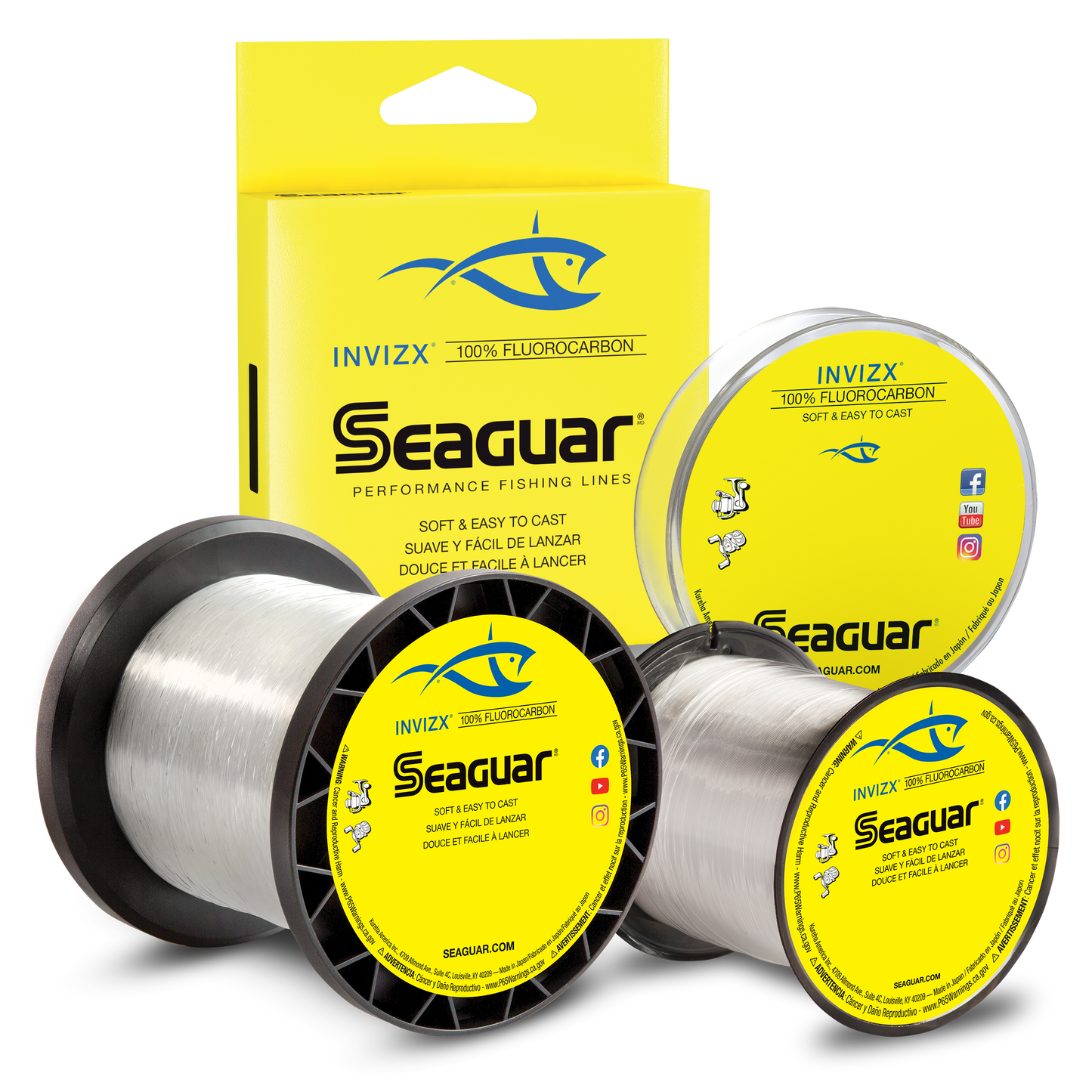 Seaguar InvizX Fluorocarbon 12 lb