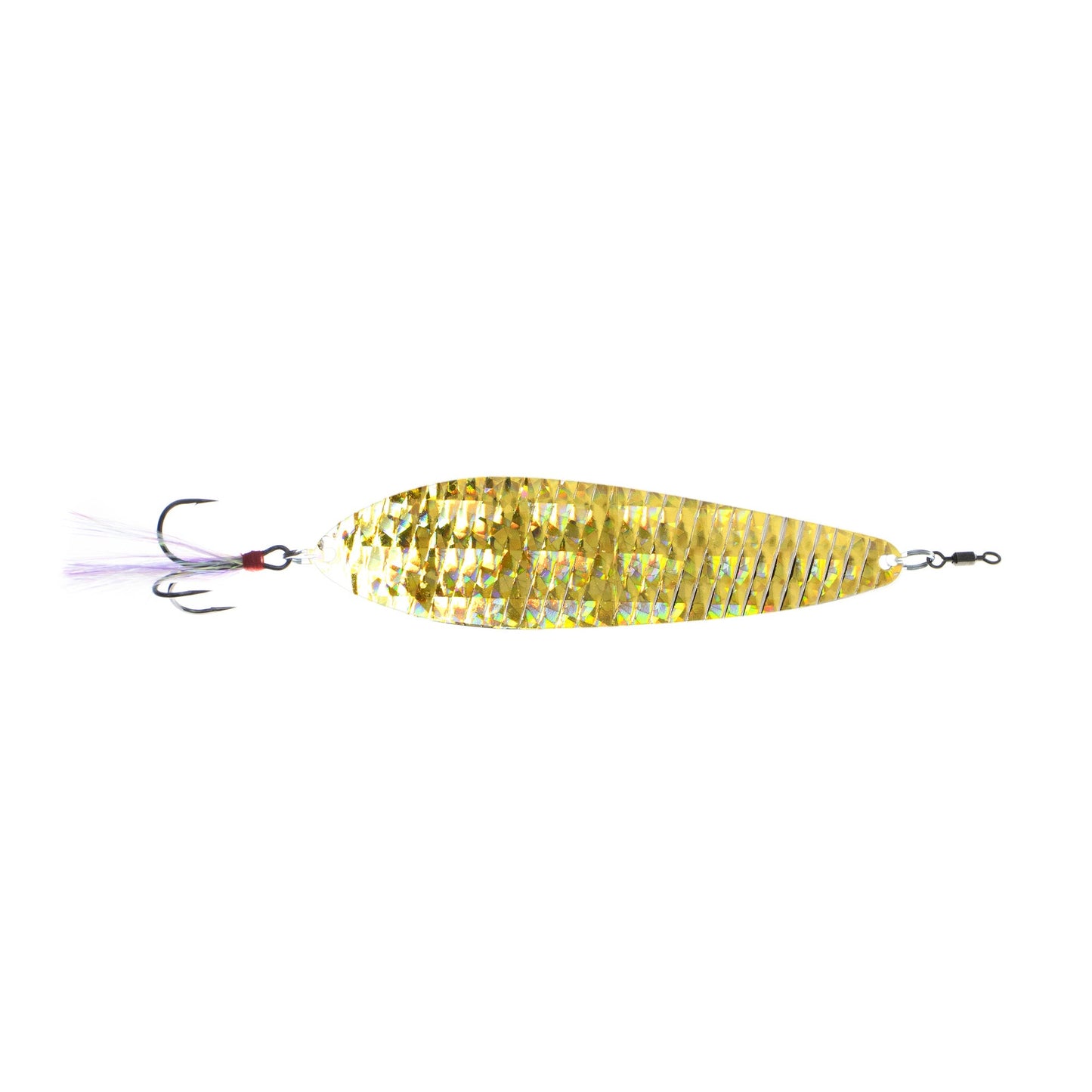 Nichols Bass Mafia Big Larry 2.5 oz flutter spoon in Shattered Glass Gold