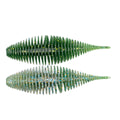 Geecrack Bellows Shad 6.8 inch soft plastic swimbait worm in Hiyake WM Gill #348