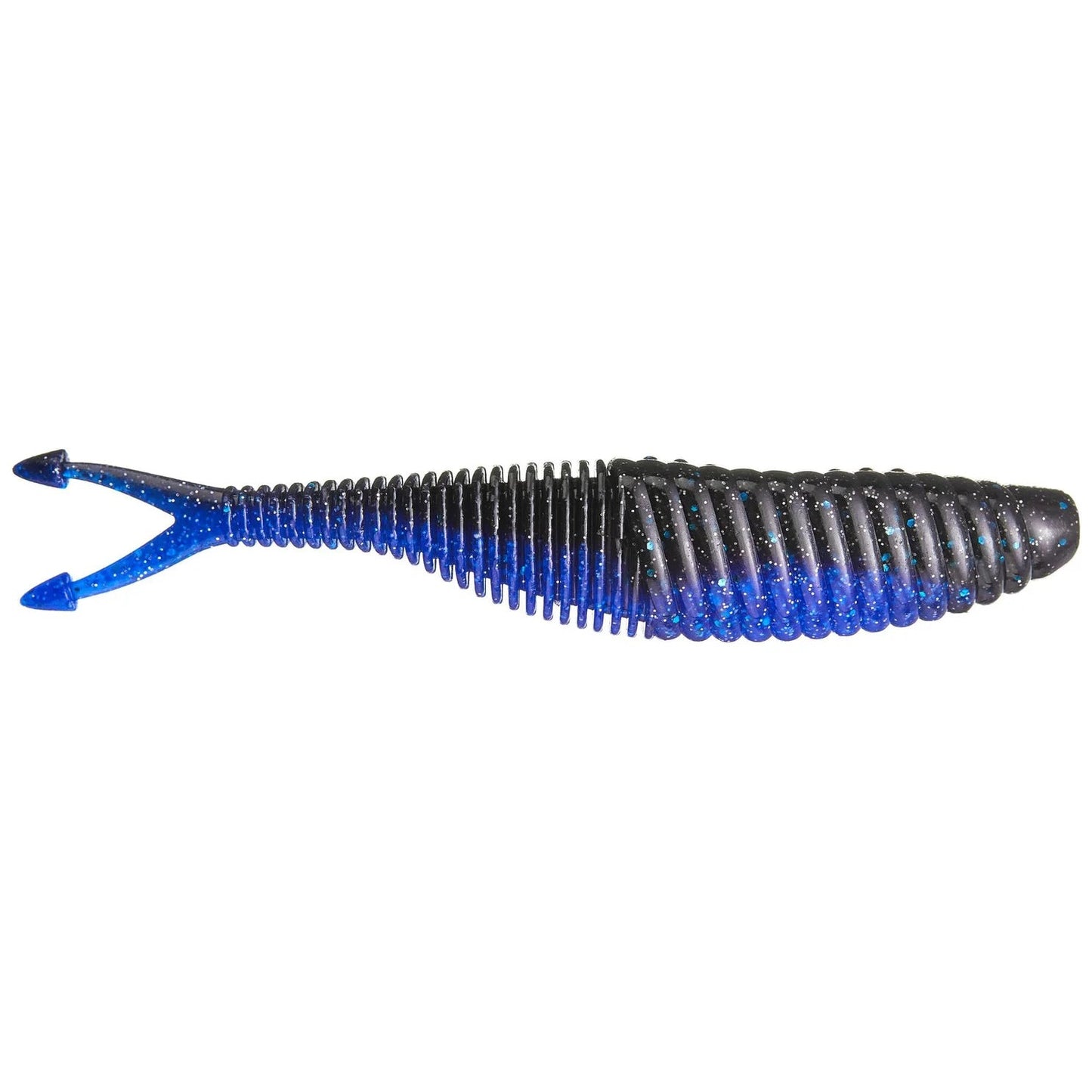Geecrack Bellows Vibe 4.2 inch bladed jig trailer in Dark Matter #408