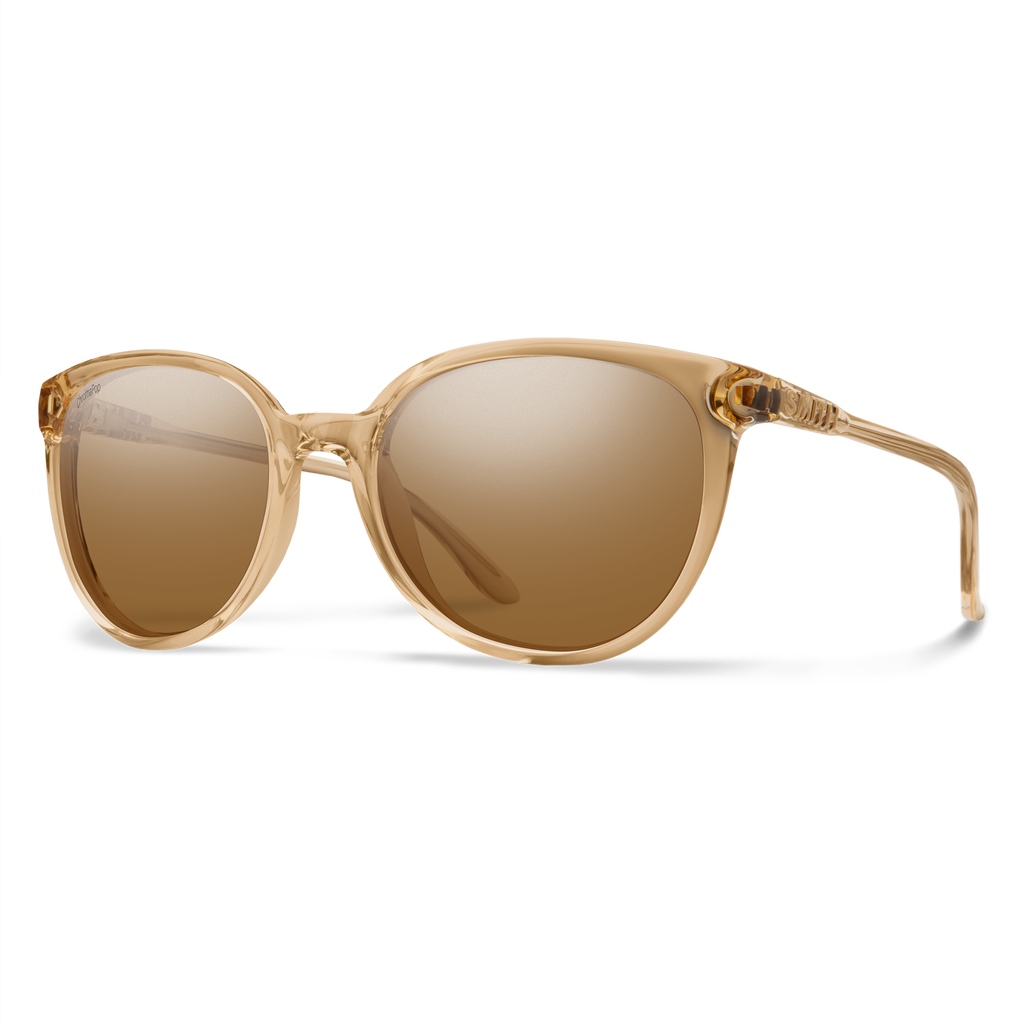 Smith Cheetah sunglasses — Champagne Crystal | ChromaPop Polarized Brown