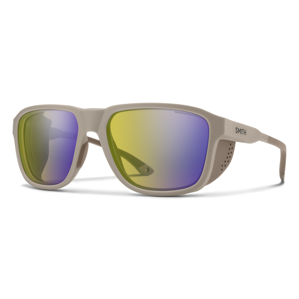 Smith Embark sunglasses — Matte Summit | ChromaPop Glacier Photochromic Yellow Violet Mirror