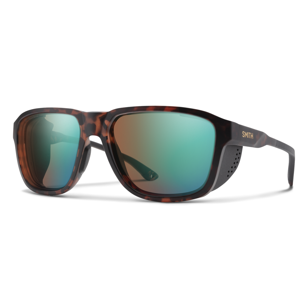 Smith Embark sunglasses — Matte Tortoise | ChromaPop Glacier Photochromic Copper Opal Mirror