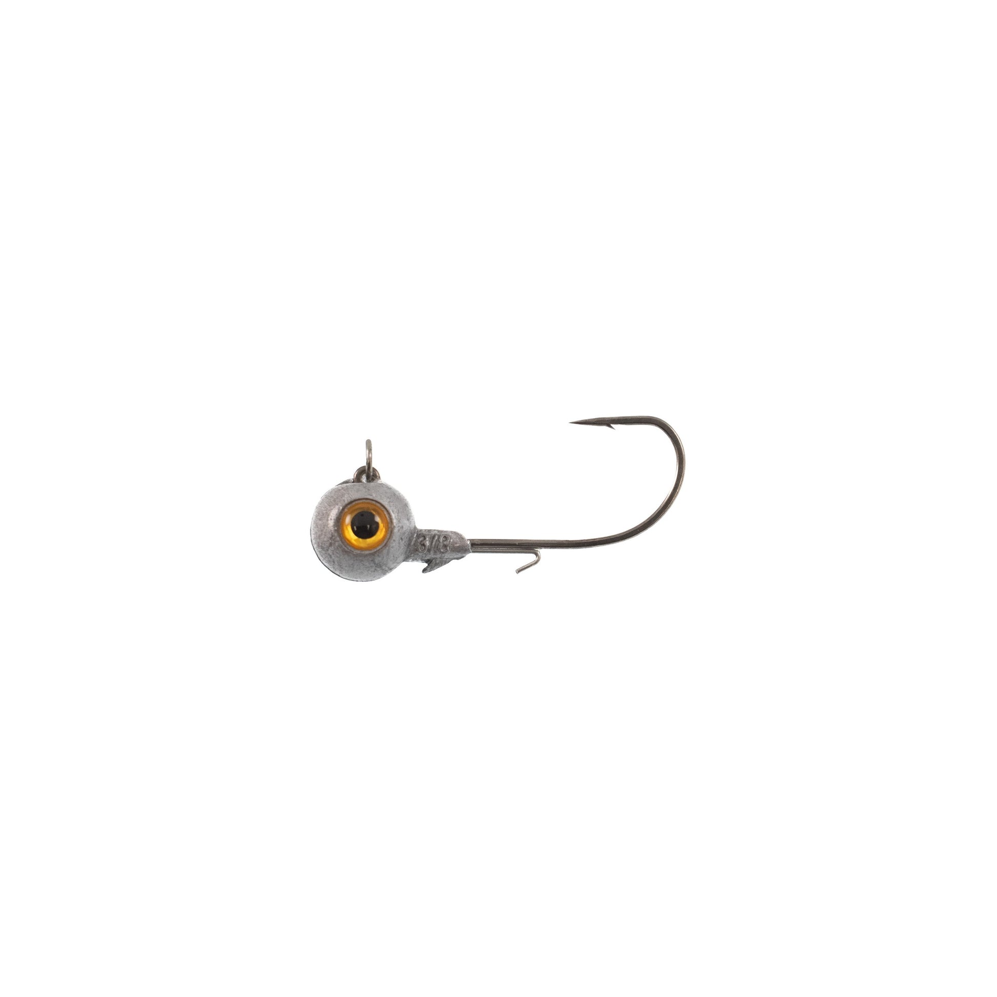 Missile Jigs Eye Roll jig head 3/0 hook 3/8 oz with gold 3D eye