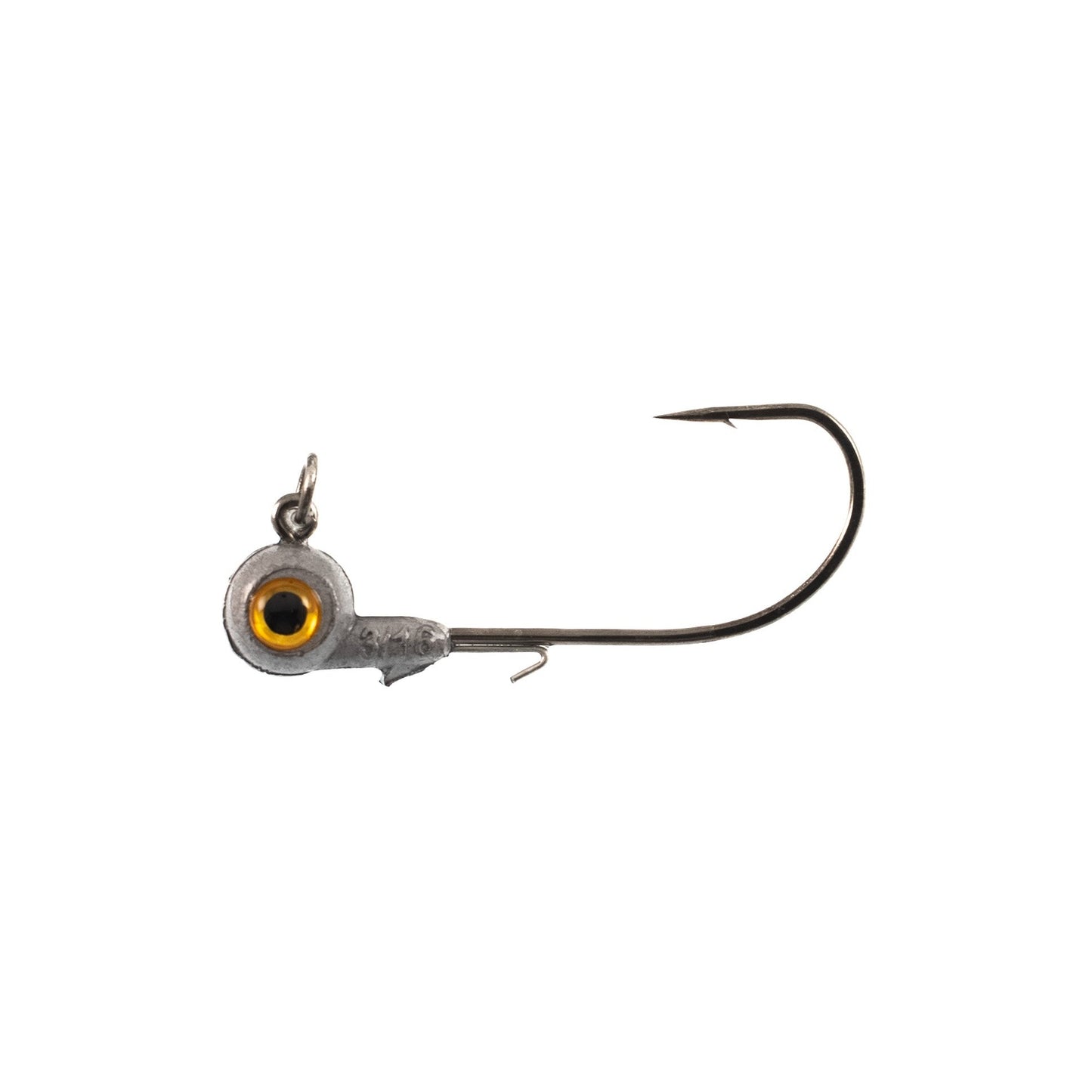 Missile Jigs Eye Roll jig head 5/0 hook 3/16 oz with gold 3D eye