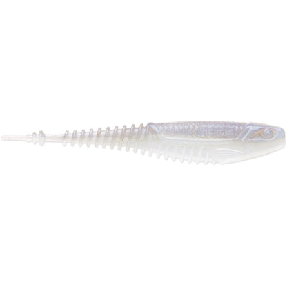Rapala CrushCity Freeloader soft plastic trailer in Albino Shad