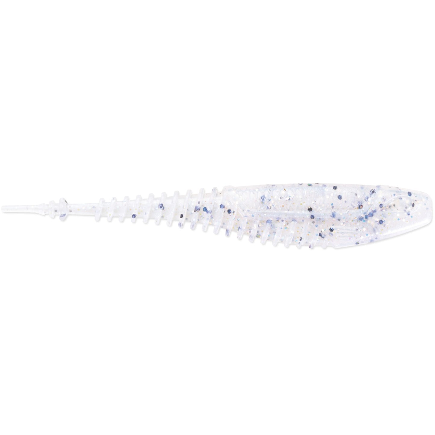 Rapala CrushCity Freeloader soft plastic trailer in Blue Pearl Holographic