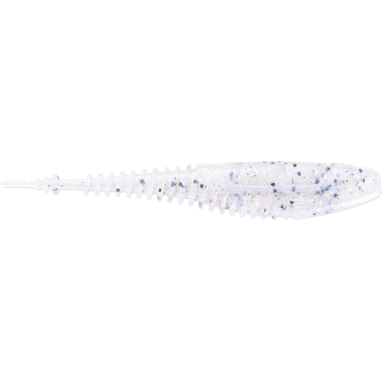 Rapala CrushCity Freeloader soft plastic trailer in Blue Pearl Holographic