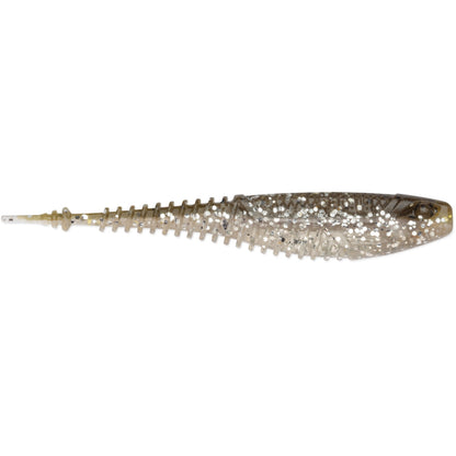 Rapala CrushCity Freeloader soft plastic trailer in Green Pumpkin Disco