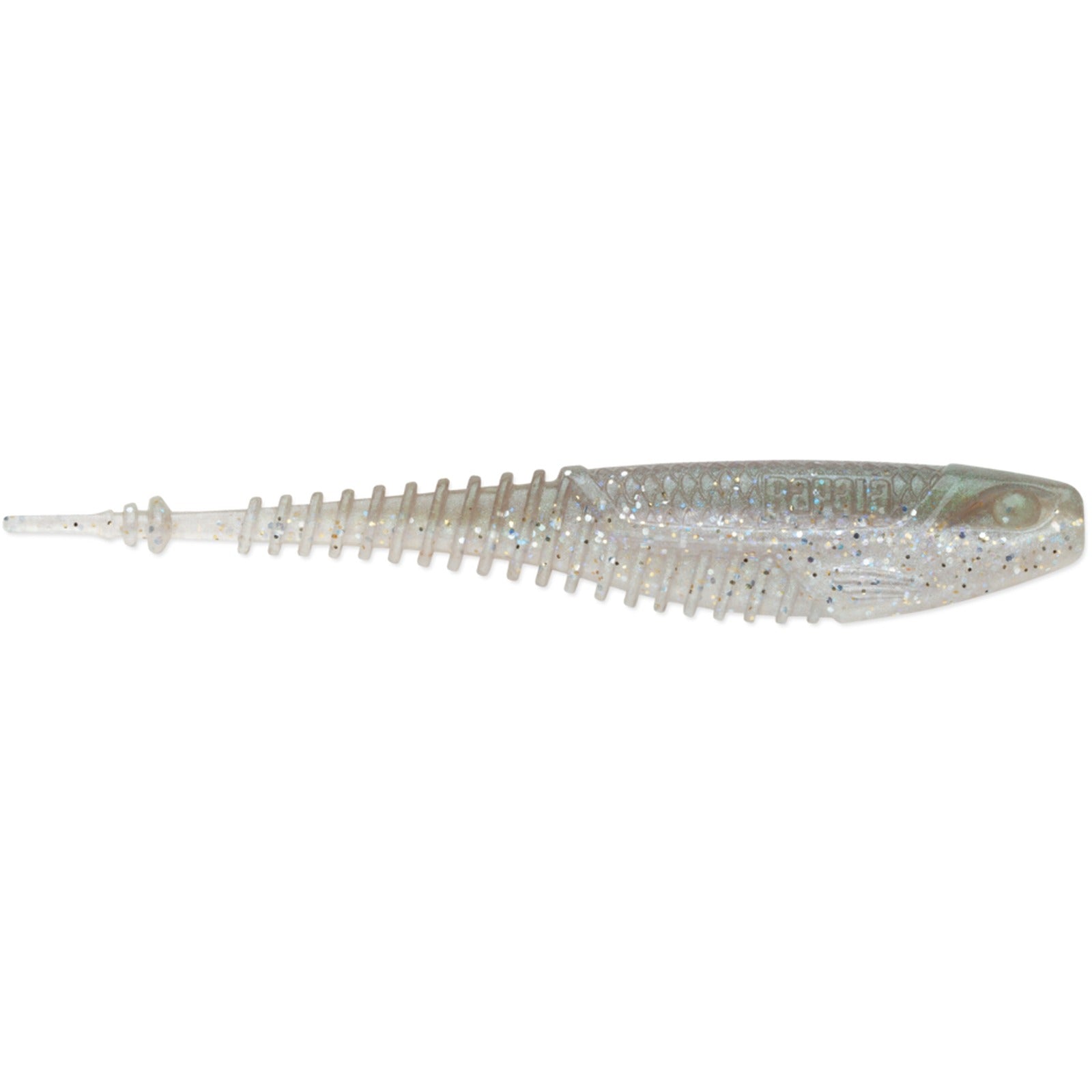 Rapala CrushCity Freeloader soft plastic trailer in Green Shad