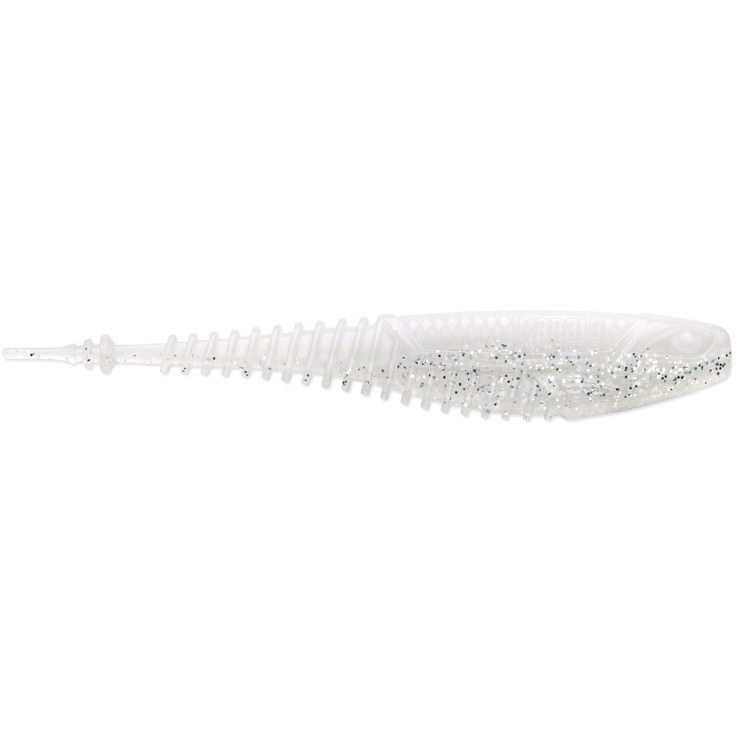 Rapala CrushCity Freeloader soft plastic trailer in Sight Flash