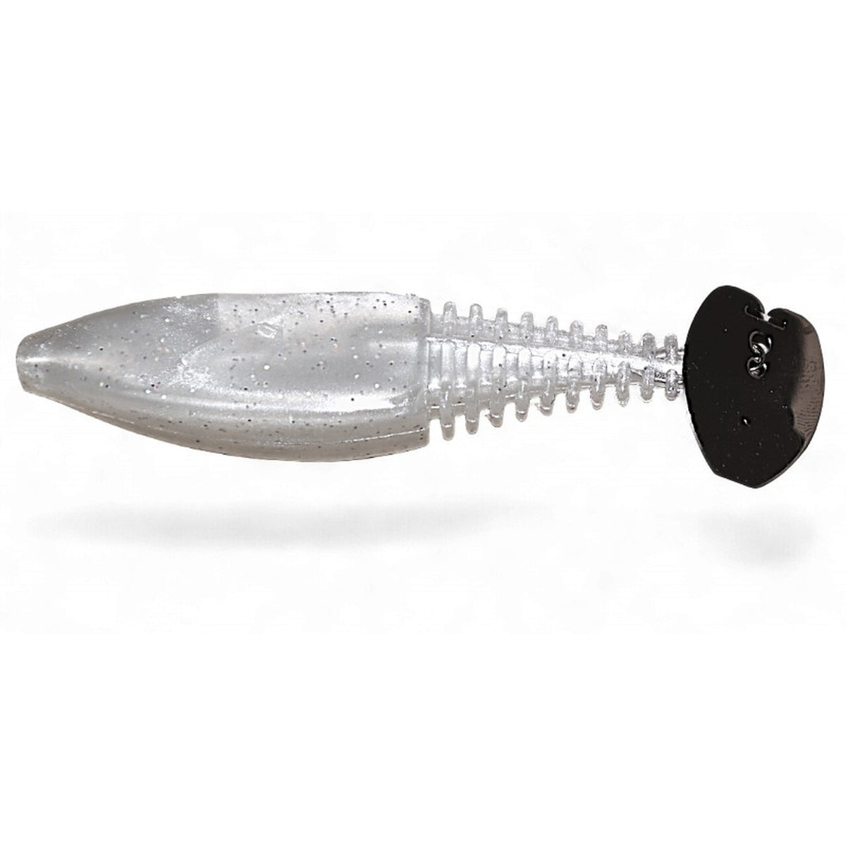 Gambler EZ Shaker bladed tail harness bait in White Lightening Silver Tail